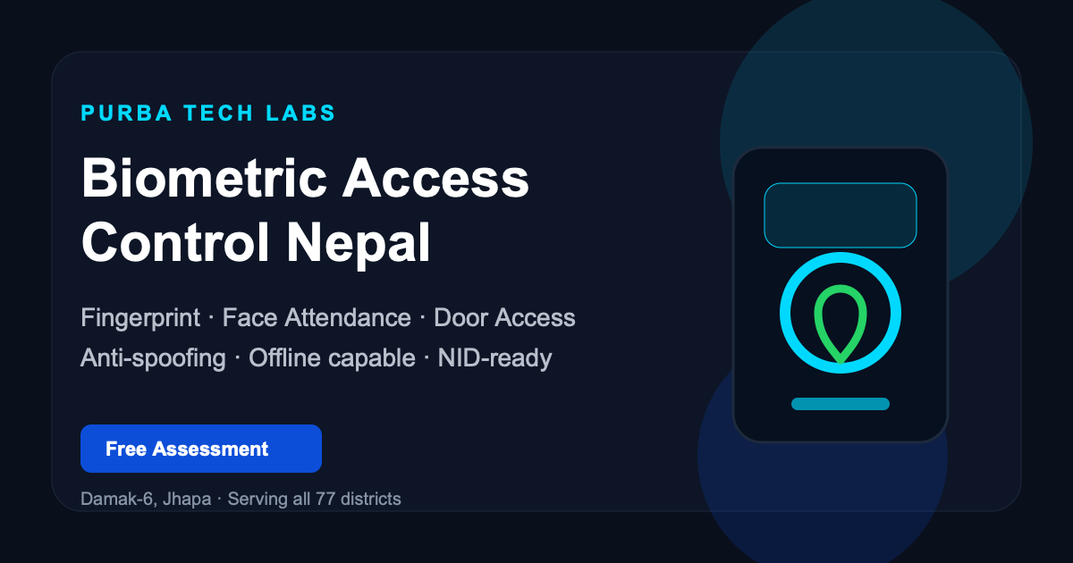 Biometric Access Control Nepal | Fingerprint & Face Attendance Systems ...